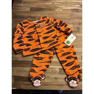 Disney Winnie The‎ Pooh Tigger Two Piece Matching Set 6/9M Vintage NWT